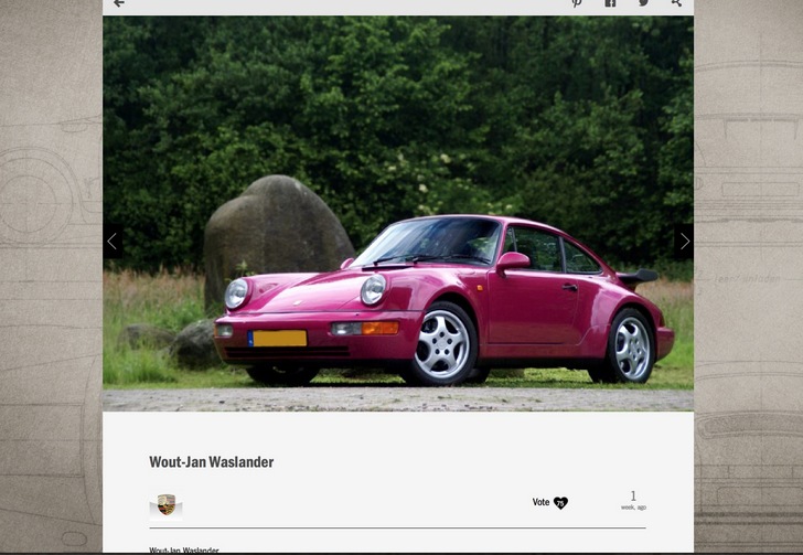 Stem deze prachtige Porsche naar de winst!