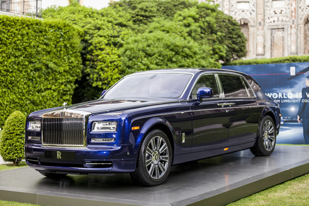 Villa d'Este 2015: Rolls-Royce Phantom Limelight Collection 