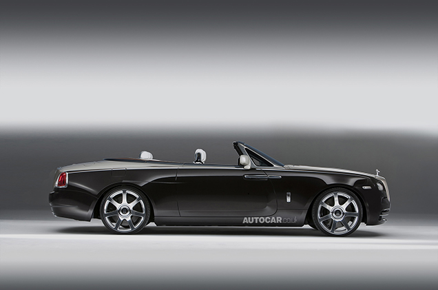 Open Rolls-Royce Wraith komt in 2015